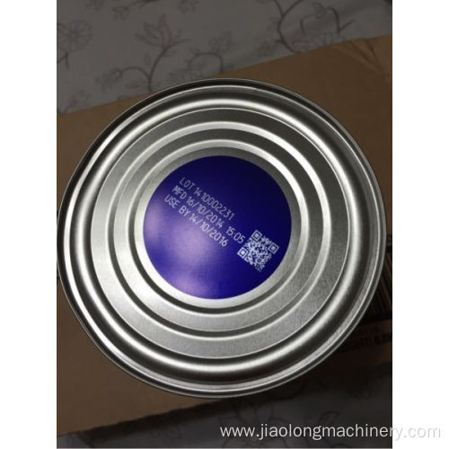 Hot sell milk powder tin can lids 502# 401# metal lids making production line